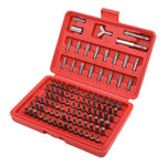 Set di punte per cacciavite in acciaio al cromo vanadio, punte a croce, esagonali e a fiore con intaglio., 100pcs / set, Hi-Spec 101pcs / set, 24pcs / set, 50pcs / set, 105pcs / set