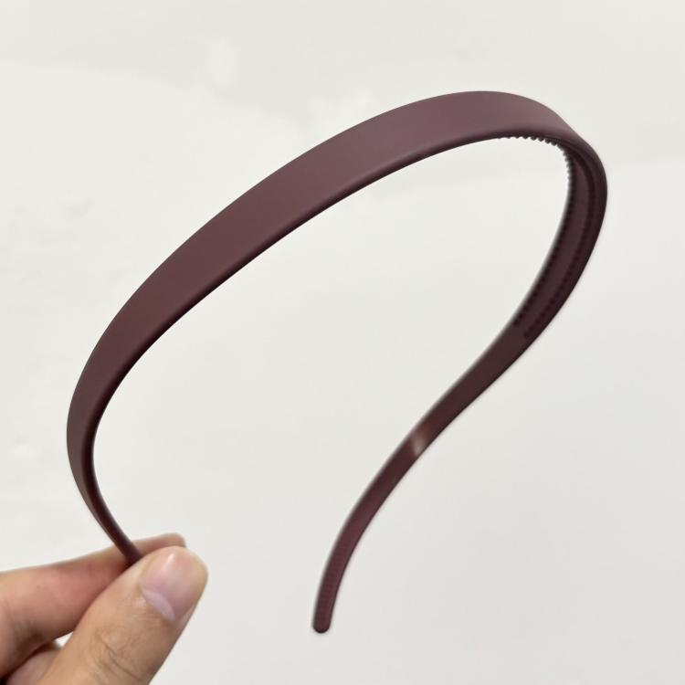 Cerchietti per capelli a forma di U opachi per donna, adatti a chi porta gli occhiali, antiscivolo, sottili, in resina, senza pressione sulle orecchie.