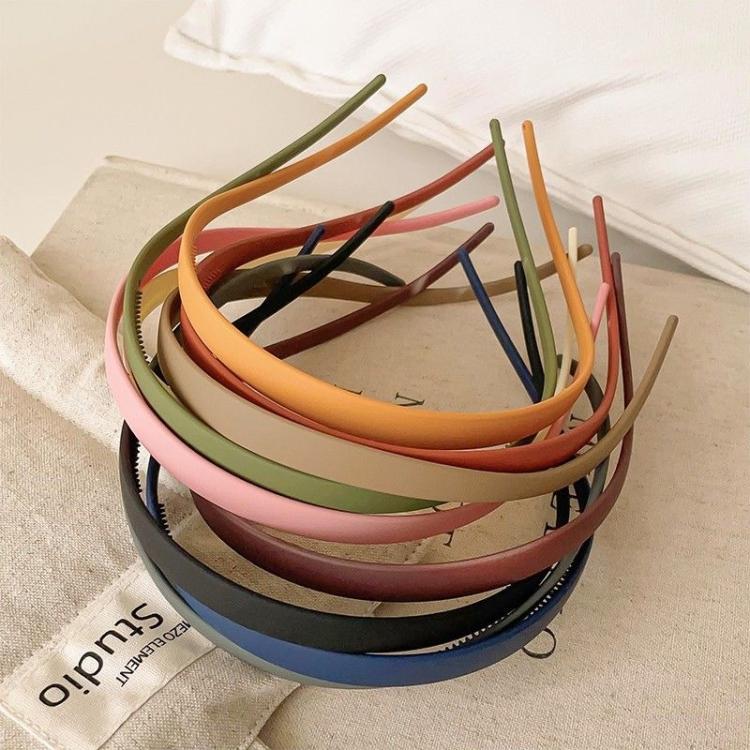 Cerchietti per capelli a forma di U opachi per donna, adatti a chi porta gli occhiali, antiscivolo, sottili, in resina, senza pressione sulle orecchie.