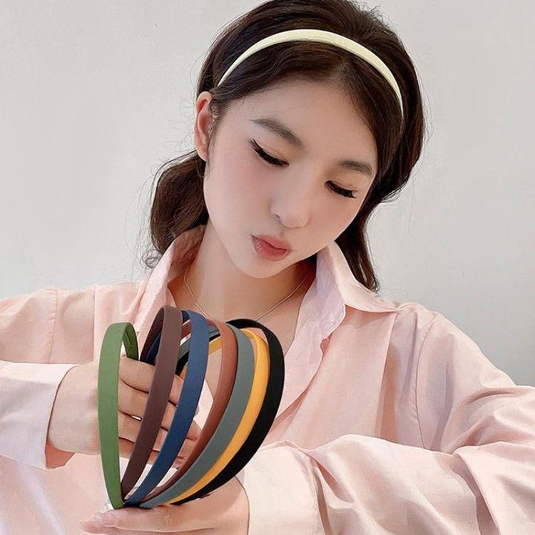 Cerchietti per capelli a forma di U opachi per donna, adatti a chi porta gli occhiali, antiscivolo, sottili, in resina, senza pressione sulle orecchie.