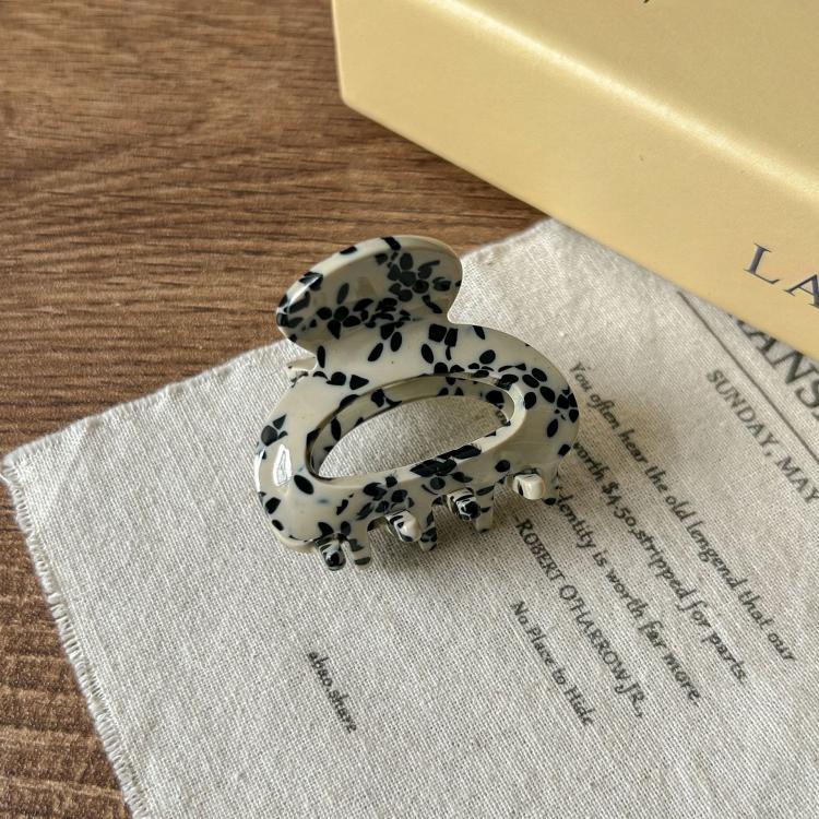 Piccole mollette per capelli da donna, antiscivolo, in acetato effetto tartaruga, design vintage francese.