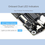 Scheda PCIe a M.2 per Raspberry Pi 5 con audio I2S