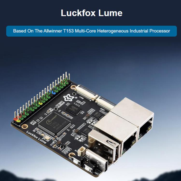 Scheda sviluppo Linux Luckfox Lume Allwinner T153