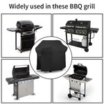 Telo di copertura per barbecue da esterno in tessuto Oxford 600D, impermeabile e antipolvere., 147x61x122cm