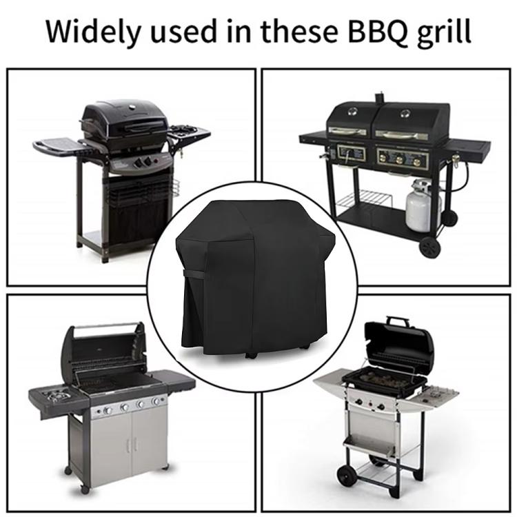 Telo di copertura per barbecue da esterno in tessuto Oxford 600D, impermeabile e antipolvere., 147x61x122cm