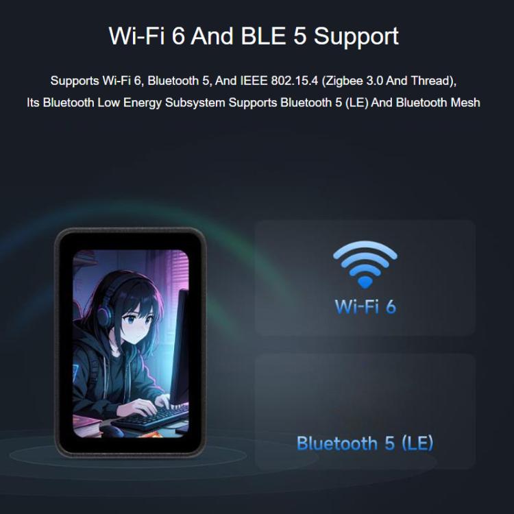 Scheda sviluppo Waveshare ESP32-C6 con display AMOLED 1,64"