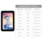 Scheda sviluppo Waveshare ESP32-C6 con display AMOLED 1,64"