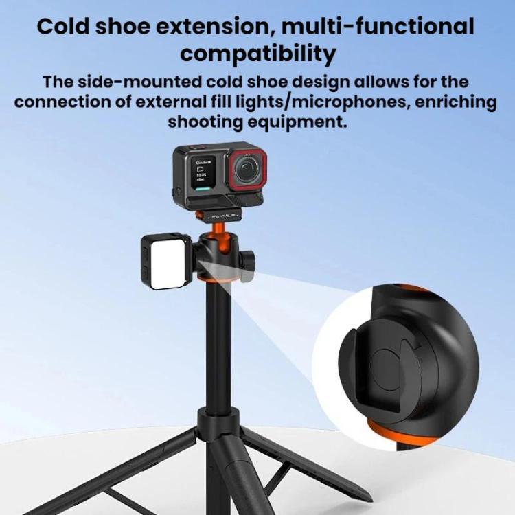 Per Insta360 Ace Pro / 2 / X5 Asta di prolunga per selfie a sgancio rapido Flymile per treppiede