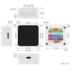 Waveshare 33970 ESP32-S3 Scheda di sviluppo con display AMOLED da 2,16 pollici, supporta doppi microfoni, Wi-Fi a 2,4 GHz e BLE 5, 33970
