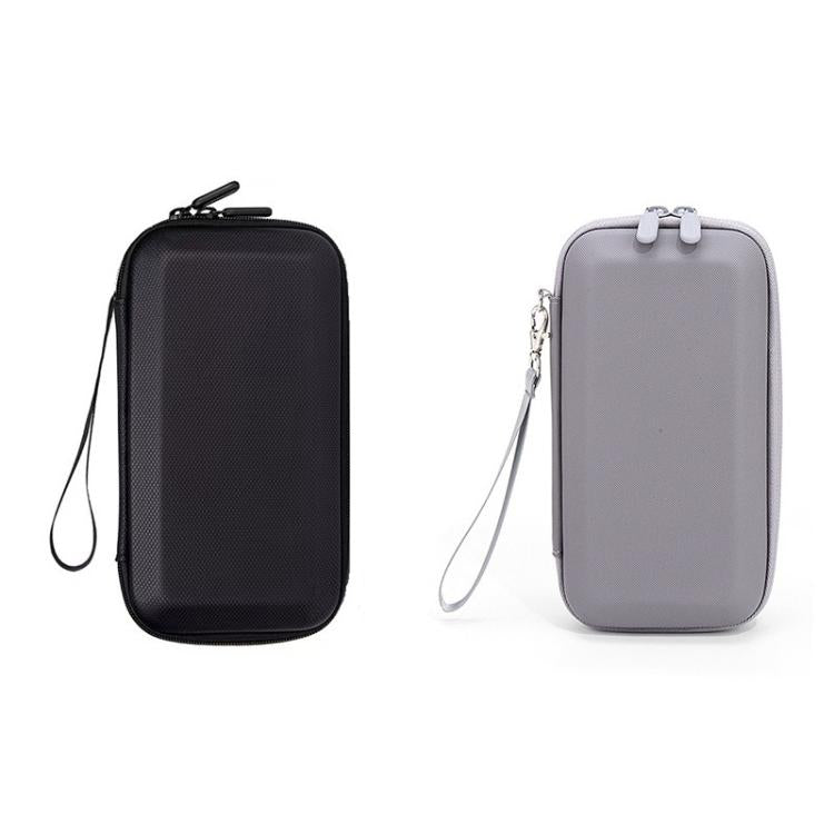 Custodia rigida per DJI Osmo Pocket 4, borsa da viaggio portatile con cinturino da polso e interno in morbida flanella.