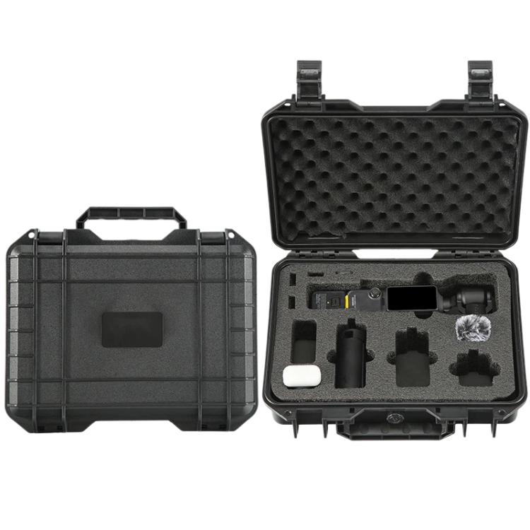 Custodia rigida antideflagrante per DJI Osmo Pocket 4, scatola protettiva con imbottitura in schiuma EVA personalizzata.