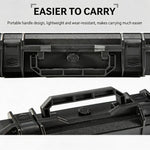 Custodia rigida antideflagrante per DJI Osmo Pocket 4, scatola protettiva con imbottitura in schiuma EVA personalizzata.