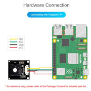 Modulo sensore di gas 6 in 1 per ambienti con interfaccia di controllo UART, Waveshare 34169