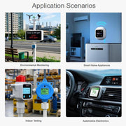 Modulo sensore di gas 6 in 1 per ambienti con interfaccia di controllo UART, Waveshare 34169