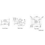 Modulo sensore gas 6 in 1 con interfaccia UART 5V