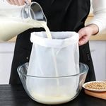 Sacchetto filtro per latte di soia da cucina, filtro ultrafine per succhi di frutta, LsCook 30x45cm 100 Mesh
