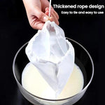 Sacchetto filtro per latte di soia da cucina, filtro ultrafine per succhi di frutta, LsCook 30x45cm 100 Mesh