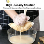 Sacchetto filtro per latte di soia da cucina, filtro ultrafine per succhi di frutta, LsCook 30x45cm 100 Mesh