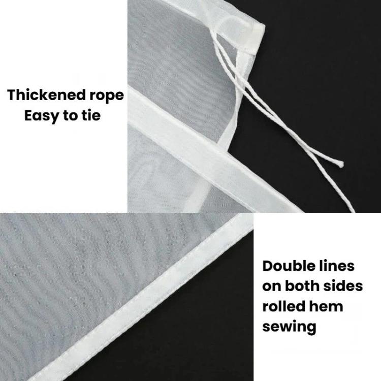 Sacchetto filtro per latte di soia da cucina, filtro ultrafine per succhi di frutta, LsCook 30x45cm 100 Mesh