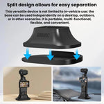 Supporto in silicone BRDRC per auto e scrivania per DJI Osmo Pocket 4 / 3