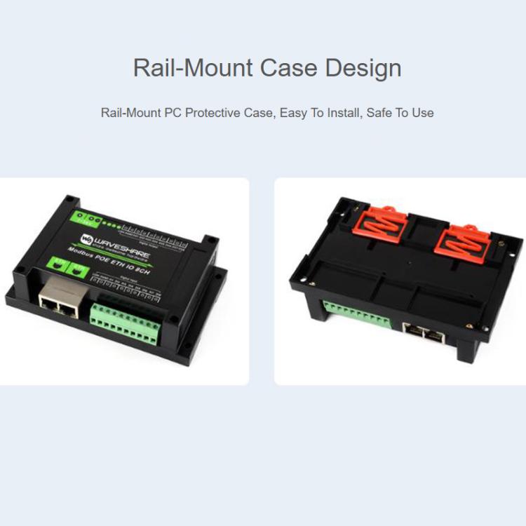 Modulo Ethernet digitale 8 canali ingresso/uscita con PoE
