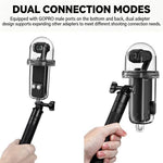 Custodia impermeabile per DJI Osmo Pocket 4, resistente fino a 60 m/196 piedi, con visuale panoramica a 540 gradi e accessori subacquei per surf e snorkeling.