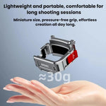 Per DJI Osmo Pocket 4 BRDRC Interfaccia a slitta fredda, staffa di espansione a sgancio rapido, telaio di espansione, For DJI Osmo Pocket 4