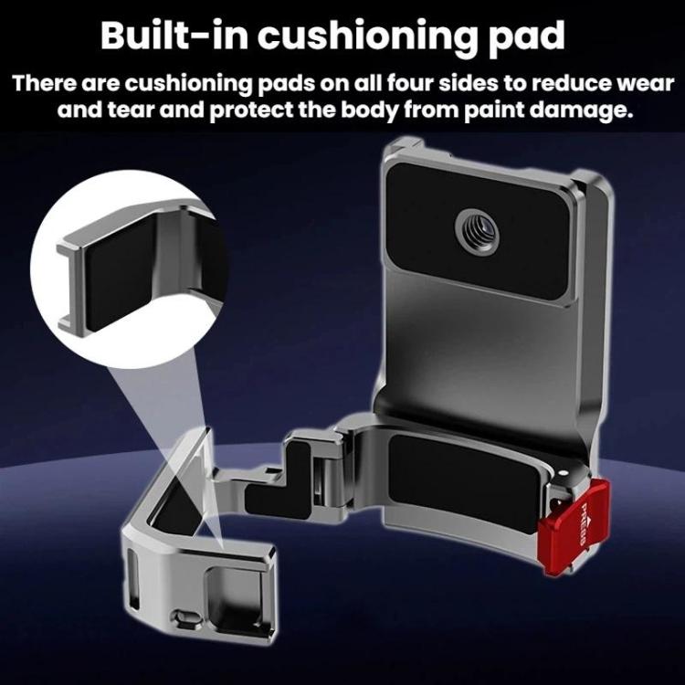 Supporto di estensione con base magnetica multifunzione BRDRC per DJI Osmo Pocket 3 / 4., For DJI Osmo Pocket 3 / 4 Titanium