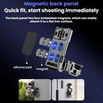 Supporto di estensione con base magnetica multifunzione BRDRC per DJI Osmo Pocket 3 / 4., For DJI Osmo Pocket 3 / 4 Titanium