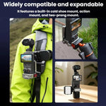 Supporto di estensione con base magnetica multifunzione BRDRC per DJI Osmo Pocket 3 / 4., For DJI Osmo Pocket 3 / 4 Titanium