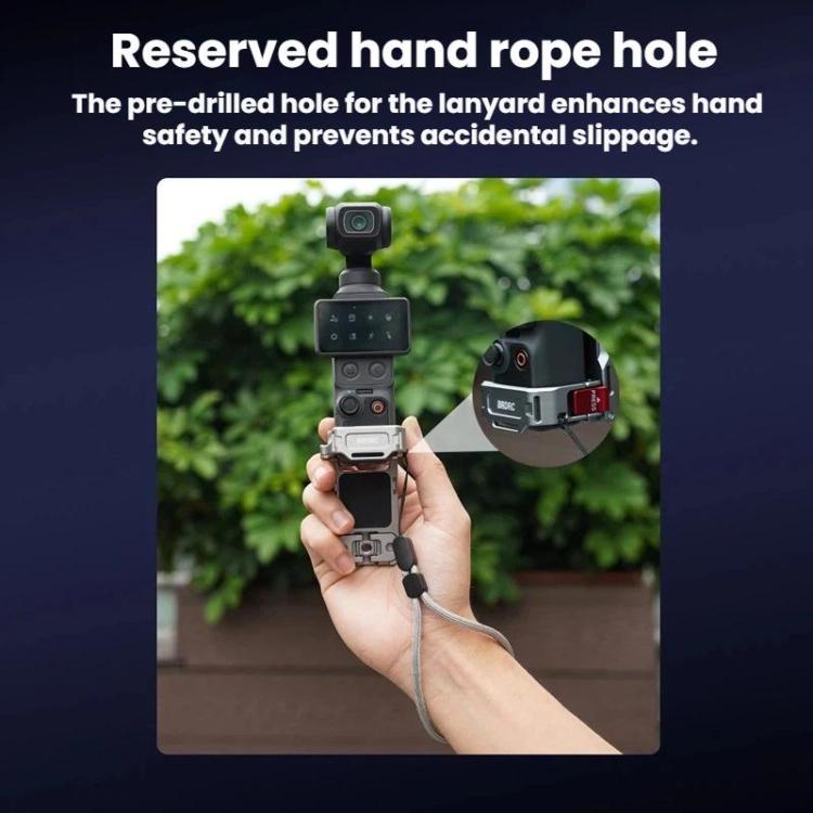Supporto di estensione con base magnetica multifunzione BRDRC per DJI Osmo Pocket 3 / 4., For DJI Osmo Pocket 3 / 4 Titanium