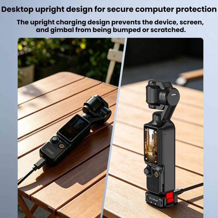 Adattatore di ricarica magnetico a sgancio rapido Flymile per DJI Osmo Pocket 4 / 3