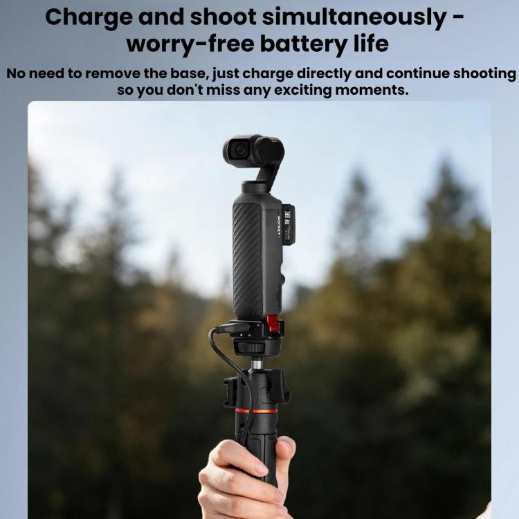 Adattatore di ricarica magnetico a sgancio rapido Flymile per DJI Osmo Pocket 4 / 3
