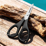 Mini tagliafilo in acciaio inossidabile, pinza apri-occhielli per esche., Black