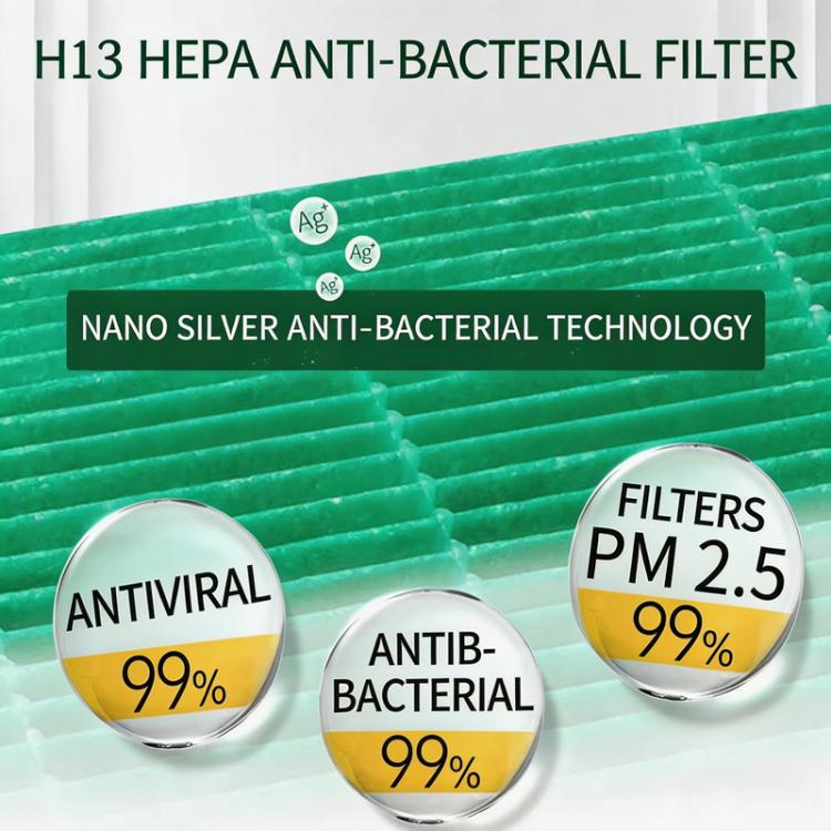 Filtro di ricambio FY1119/30 per deumidificatore Philips serie 5000 DE5205 DE5206 DE5207, filtro 2 in 1 HEPA e carbone attivo per purificatore d'aria.