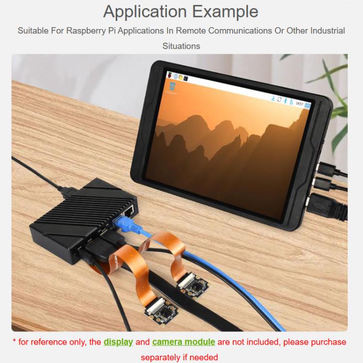 Mini-computer Raspberry Pi CM5 con doppia Ethernet 2.5G