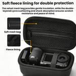 Impugnatura e borsa portaoggetti Flymile per DJI Action 6 / 5 / 4 / Insta360 Ace Pro 2 per fotografia di strada.