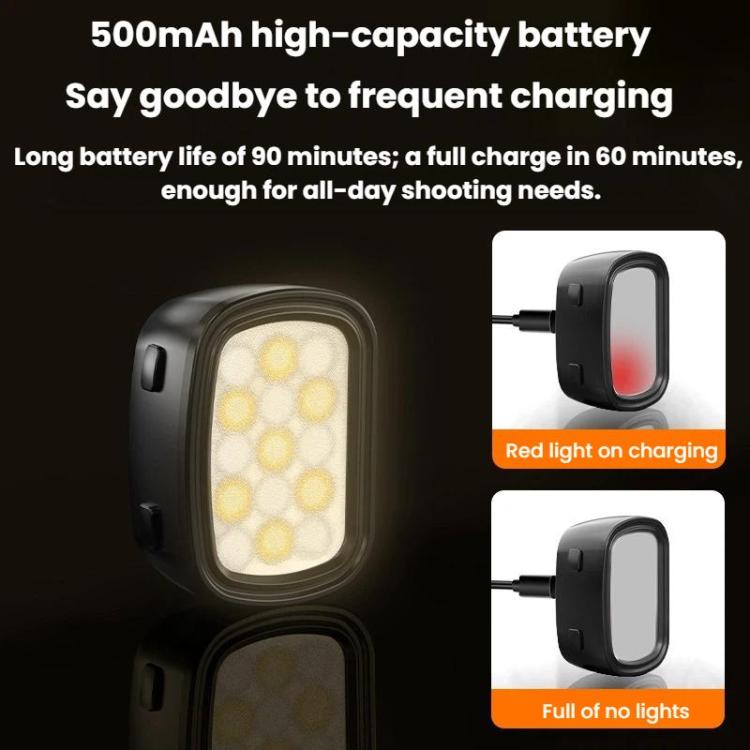 Per fotocamere DJI Osmo Pocket 4/3 Flymile Luce di riempimento magnetica per