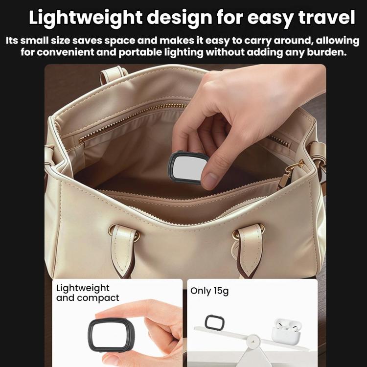 Per fotocamere DJI Osmo Pocket 4/3 Flymile Luce di riempimento magnetica per