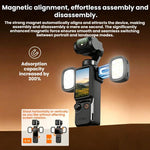 Per fotocamere DJI Osmo Pocket 4/3 Flymile Luce di riempimento magnetica per