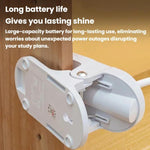 Lampada da scrivania portatile con clip Xiabule, luce notturna per la protezione degli occhi, lampada da lettura ad alto indice di resa cromatica (CRI)., Plug-in, Rechargeable, Rechargeable 3 Color Temperatures Stepless Dimming