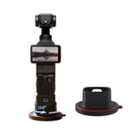 Supporto fisso antiscivolo con base da tavolo girevole a 360 gradi per fotocamera DJI Osmo Pocket 4/3.