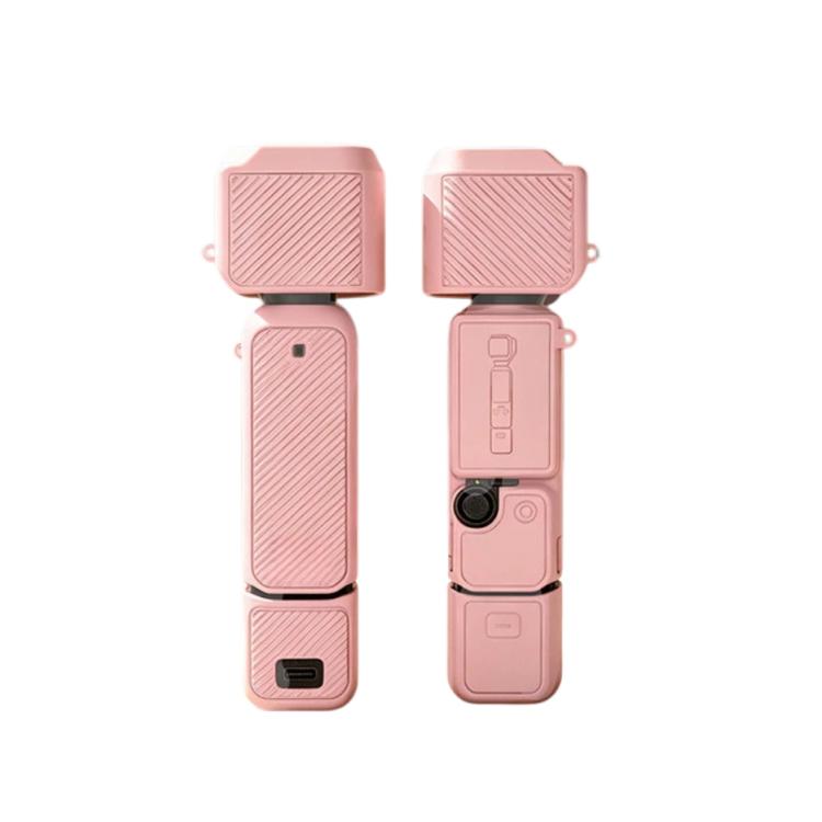 Per DJI Osmo Pocket 4, custodia in silicone 4 in 1, kit di protezione completa antigraffio e antiurto con cordino.