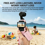 Per DJI Osmo Pocket 4, custodia in silicone 4 in 1, kit di protezione completa antigraffio e antiurto con cordino.
