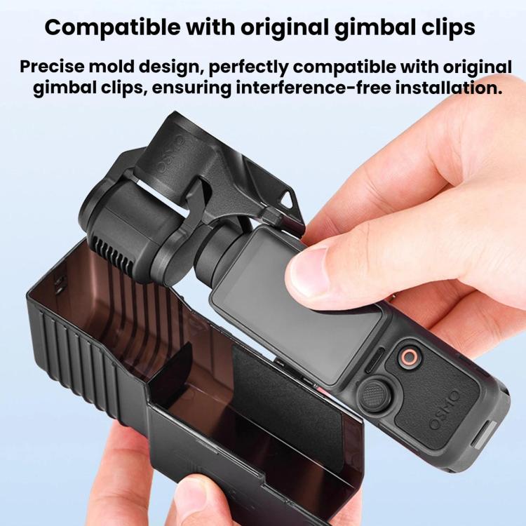 Custodia protettiva per obiettivo e schermo BRDRC per DJI Osmo Pocket 4 / 3.