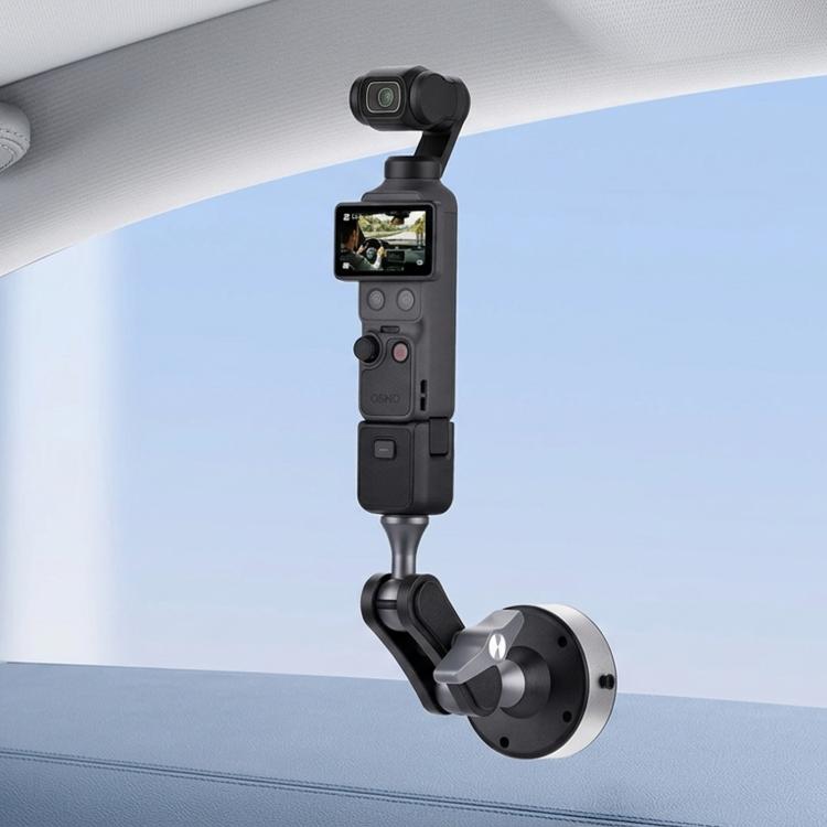 Supporto a ventosa elettrico per fotocamera automobilistica DJI Osmo Pocket 4/3 Flymile, FLY075, ZZ10760