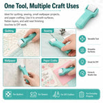 Rullo per cuciture per cucito e quilting, rullo a pressione manuale per stirare i tessuti, strumento fai da te per lavori creativi.