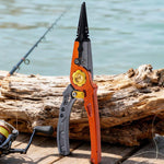 Pinze da pesca multifunzionali portatili in lega di alluminio per esche artificiali.