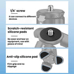 Supporto magnetico per treppiede BRDRC per DJI Osmo Pocket 4 / 3 / Insta360 X5.