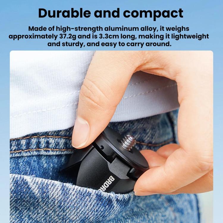 Supporto magnetico per treppiede BRDRC per DJI Osmo Pocket 4 / 3 / Insta360 X5.